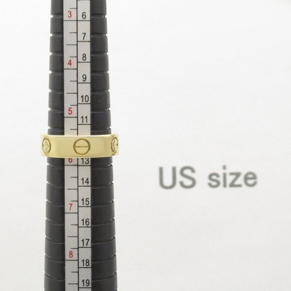 CARTIER 18k Yellow Gold Love Ring - Picture 7 of 8